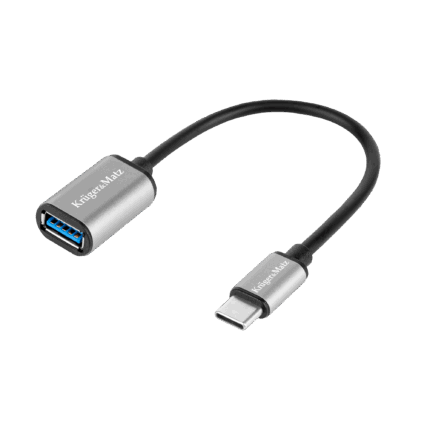 Адаптер USB 3.0 A розетка - Krüger&matz KM1246 USB тип C OTG Basic