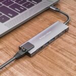 Адаптер (концентратор) USB типу C на HDMI/2x Krüger&matz KM0391.2 USB 3.0/2x USB типу C/RJ45 - Зображення 7