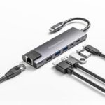 Адаптер (концентратор) USB типу C на HDMI/2x Krüger&matz KM0391.2 USB 3.0/2x USB типу C/RJ45 - Зображення 4