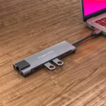 Адаптер (концентратор) USB типу C на HDMI/2x Krüger&matz KM0391.2 USB 3.0/2x USB типу C/RJ45 - Зображення 6