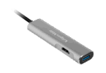 Адаптер (концентратор) USB типу C на порт HDMI/USB 3.0/SD/MicroSD/C Krüger&matz KM0390 - Зображення 3