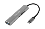 Адаптер (концентратор) USB типу C на порт HDMI/USB 3.0/SD/MicroSD/C Krüger&matz KM0390 - Зображення 2
