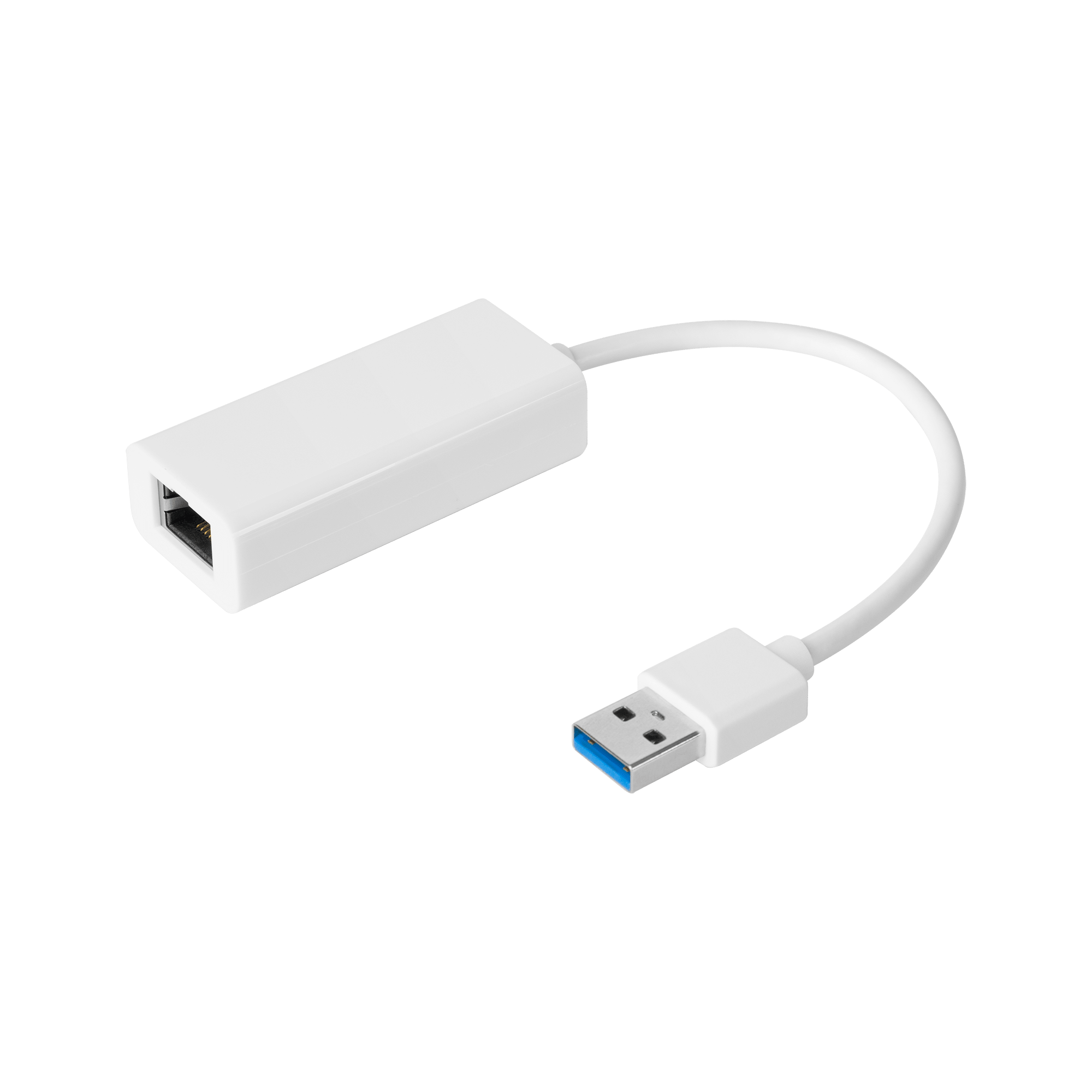 Мережевий адаптер USB 3.0 - RJ45 LAN гігабіт 10/100/1000 Мбіт Kruger&Matz Мережевий адаптер USB 3.0 Krüger&matz KM1248 RJ45 LAN гігабіт 10/100/1000 Мбіт