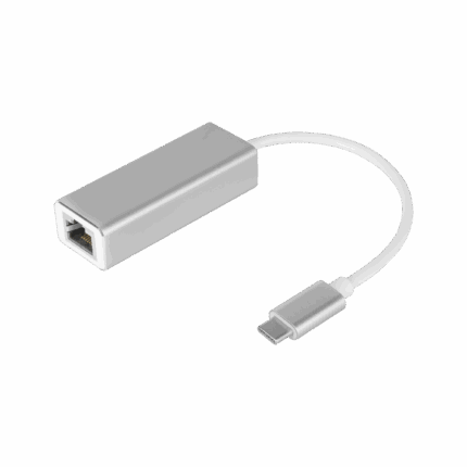 Мережевий адаптер USB типу C Krüger&matz KM1247 RJ45 LAN гігабіт 10/100/1000 Мбіт