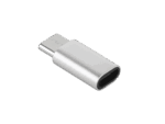 Адаптер Micro USB - USB Type-C M-life ML0850S сріблястого кольору - Зображення 2