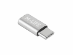 Адаптер Micro USB - USB Type-C M-life ML0850S сріблястого кольору