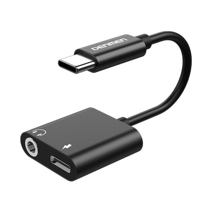 Адаптер USB Type-C GSM1070 -> Jack + USB Type-C (зарядка) - Зображення 2