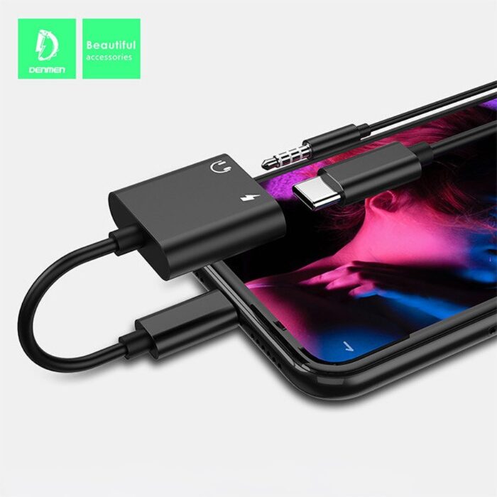 Адаптер USB Type-C GSM1070 -> Jack + USB Type-C (зарядка) - Зображення 6