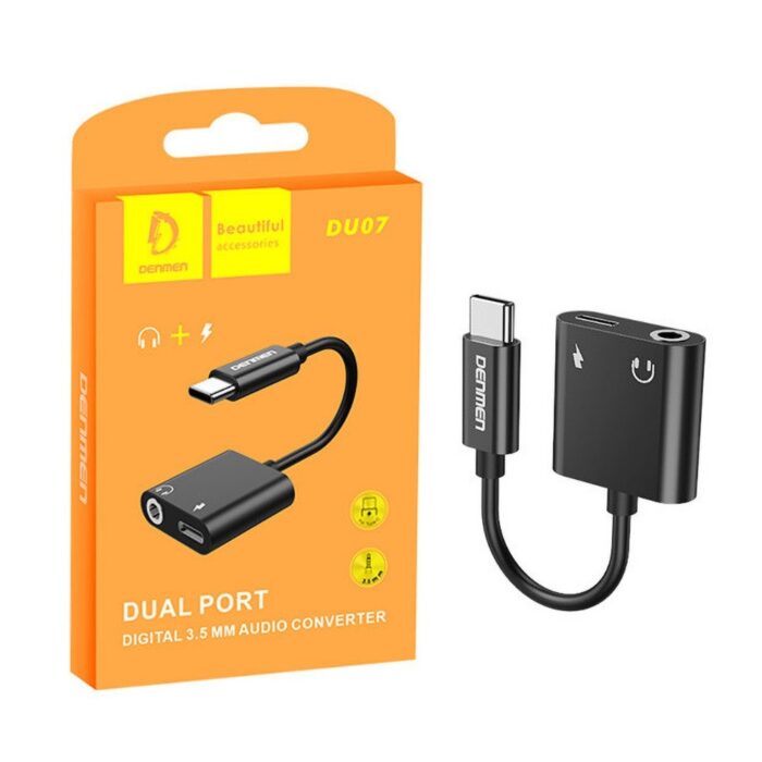 Адаптер USB Type-C GSM1070 -> Jack + USB Type-C (зарядка) - Зображення 4
