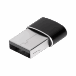 USB - GSM1040 USB Type-C адаптер чорного кольору - Зображення 2