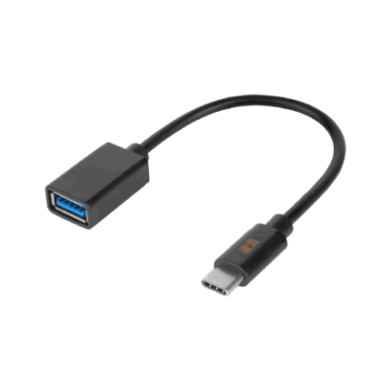 Адаптер USB A 3.0 роз'єм - Type-C OTG Rebel RB-6007-015-B 15 см