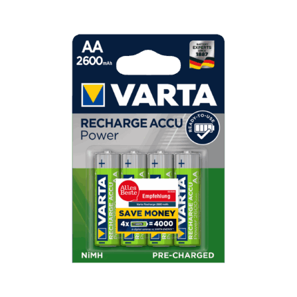 Акумулятор Varta BAT0314 AA 2600mAh 4шт/бл.