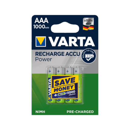 Батарейки Varta BAT0254 AAA 1000mAh