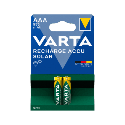 Сонячний акумулятор Varta BAT0342 AAA NiMH 550mAh