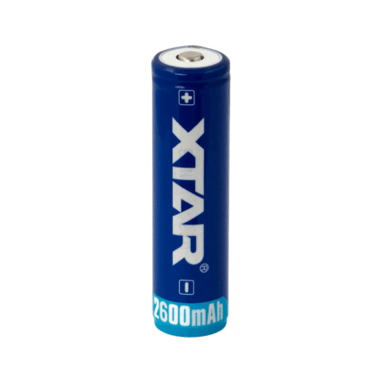 Літій-іонний BAT0655 акумулятор XTAR 18650 3.7V 2600mAh із захистом