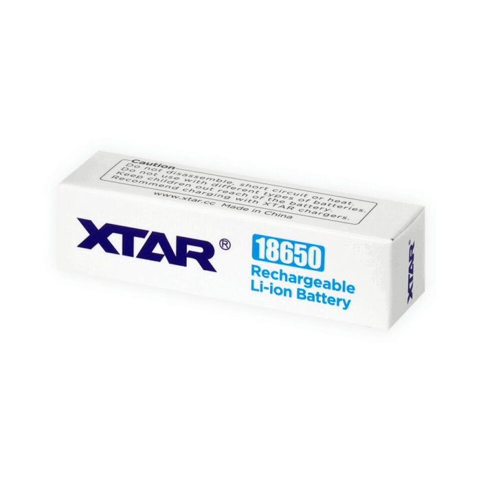Літій-іонний BAT0655 акумулятор XTAR 18650 3.7V 2600mAh із захистом - Зображення 3