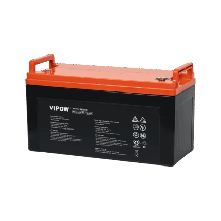 Гелевий акумулятор Vipow BAT0418 12V 120Ah