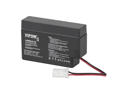Гелевий акумулятор Vipow BAT0221 12V 0.8Ah