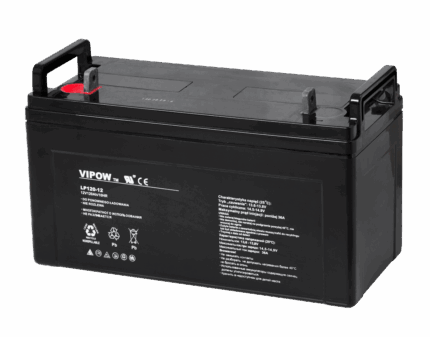 Гелевий акумулятор Vipow BAT0229 12V 120Ah