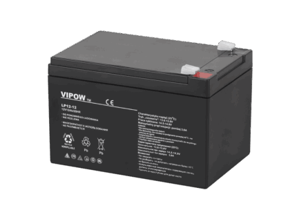Гелевий акумулятор Vipow BAT0216 12V 12Ah