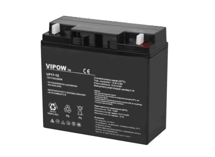 Гелевий акумулятор Vipow BAT0212 12V 17.0Ah