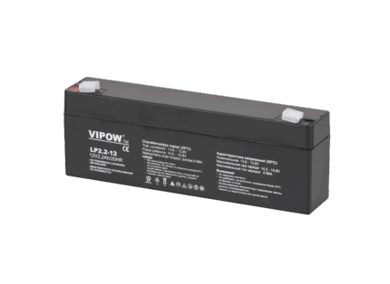 Гелевий акумулятор Vipow BAT0220 12V 2.2Ah