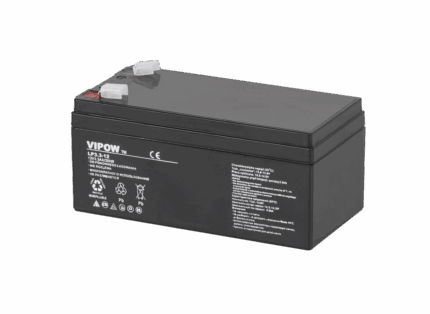 Гелевий акумулятор Vipow BAT0219 12V 3.3Ah