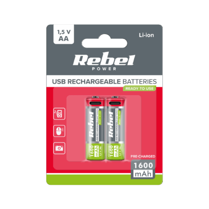 Батарейки Rebel BAT2014 типу AA