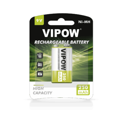 Акумулятори Vipow BAT2006 HF9 250 мАг Ni-MH