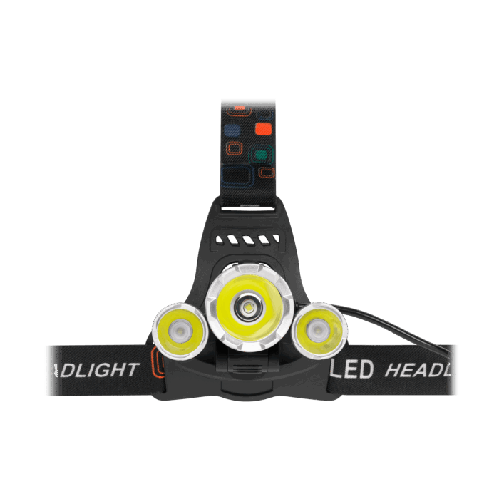Налобний ліхтар Rebel URZ3608-1 High Power, що перезаряджається - Зображення 4