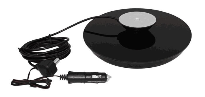DVB-T ANT0582 АНТЕНА ЕКСКЛЮЗИВНА КАМПЕР ЧОРНА 12/24V - Зображення 2