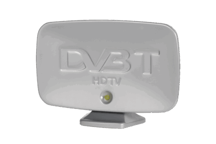 Широкосмугова DVB-T ANT0199S антена Ryniak (срібна)
