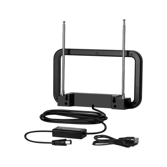 Кімнатна антена для цифрового ефірного телебачення DVB-T2 Cabletech ANT0691 - Зображення 2