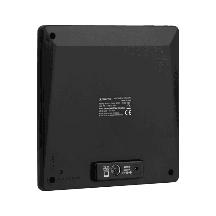 Кімнатна антена для цифрового ефірного телебачення DVB-T2 Cabletech ANT0690 - Зображення 2
