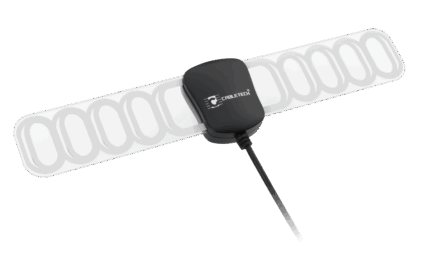 Автомобільна антена для цифрового ефірного телебачення DVB-T Cabletech ANT0525 модель
