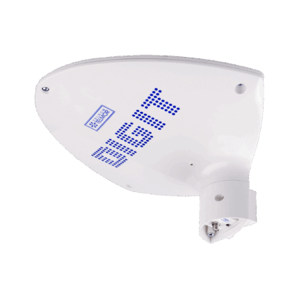 DVB-T/T2 ЦИФРОВА 5G ЗАХИЩЕНА АКТИВНА ТВ-антена біла Telkom telmor ANT0702