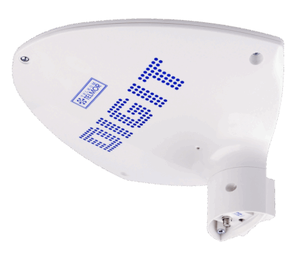 Телевізійна антена DVB-T/T2 DIGIT ACTIVA біла Telkom telmor ANT0534