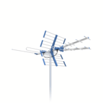 Телевізійна антена DVB-T/T2 VHF/UHF TT W21 Gold COMBO 5G Захищена Telkom telmor ANT0712 - Зображення 2