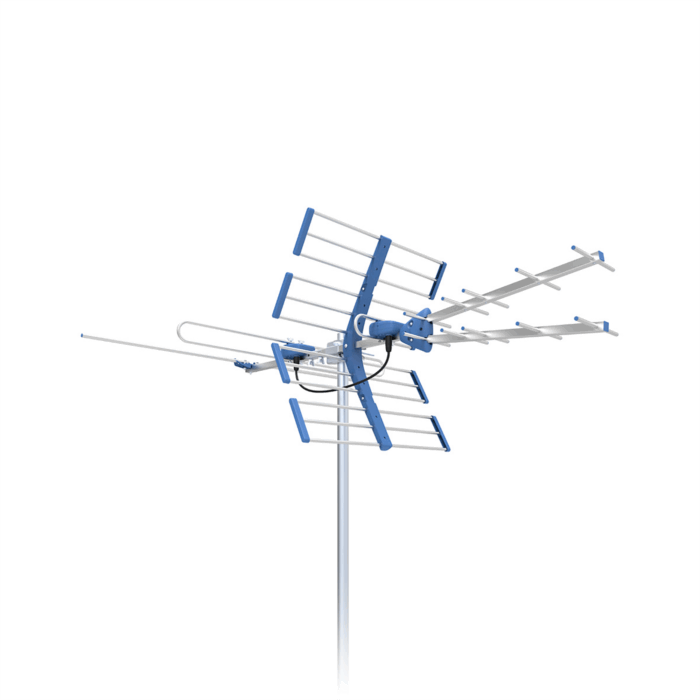 Телевізійна антена DVB-T/T2 VHF/UHF TT W21 Gold COMBO 5G Захищена Telkom telmor ANT0712 - Зображення 2