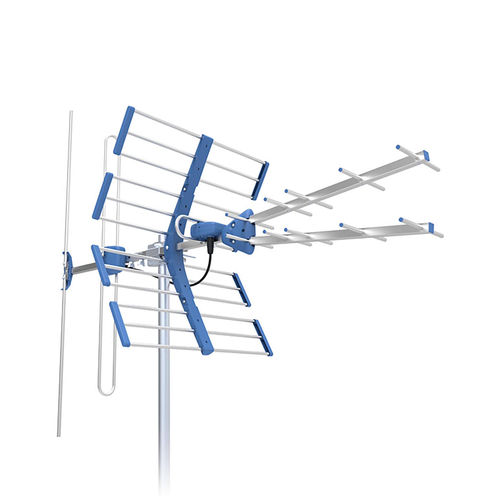 Телевізійна антена DVB-T/T2 VHF/UHF TT W21 Gold COMBO 5G Захищена Telkom Telmor Телевізійна антена DVB-T/T2 VHF/UHF TT W21 Gold COMBO 5G Захищена Telkom telmor ANT0712