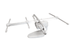 Кімнатна/зовнішня телевізійна антена Mini-Yagi Barczak electronics ANT0239 з підсилювачем та 5-метровим кабелем Barczak