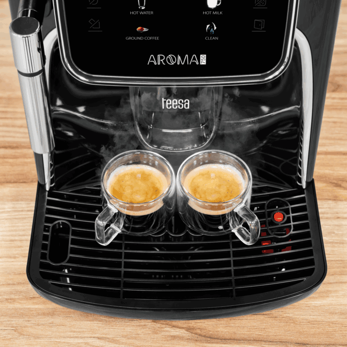 Автоматична кавоварка Teesa TSA4012 AROMA 750 з кавомолкою - Зображення 9