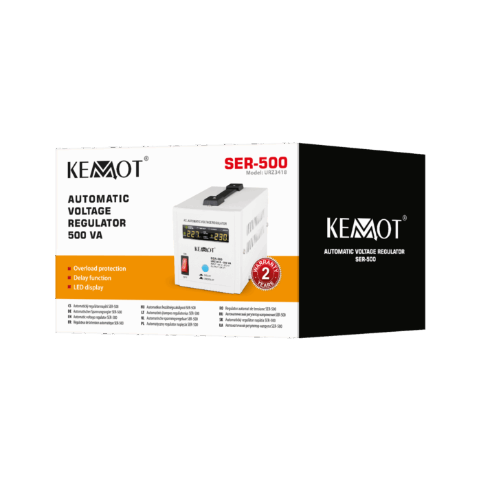 Автоматичний регулятор напруги Kemot URZ3418 SER-500 - Зображення 5