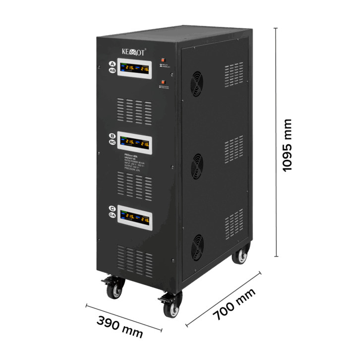 Автоматичний трифазний регулятор напруги Kemot URZ3437-80 PROavr-80k - Зображення 7