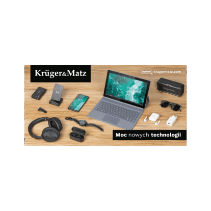 Банер Kruger&Matz MR-KM-104 Сила нових технологій (200 x 100 см)