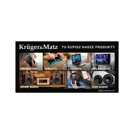 Банер Kruger&Matz MR-KM-103 Купуйте наші товари тут (200 x 100 см)