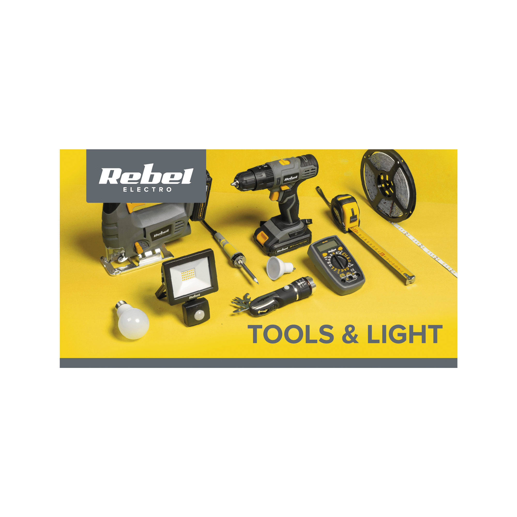 Банер Rebel Tools & Light (200 x 110 см) Банер Rebel MR-RB-102 Tools & Light (200 x 110 см)
