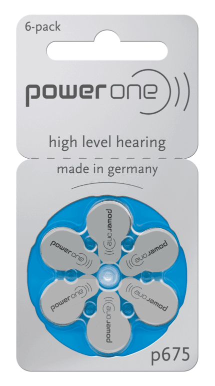 Батарейки для слухових апаратів POWER ONE Varta BAT0277 PR44/675