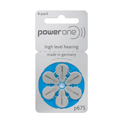 Батарейки для навушників POWER ONE Varta BAT0277.1 PR44/675