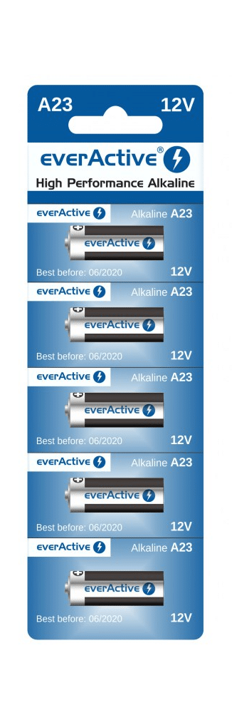 Лужні батарейки everActive LR23A